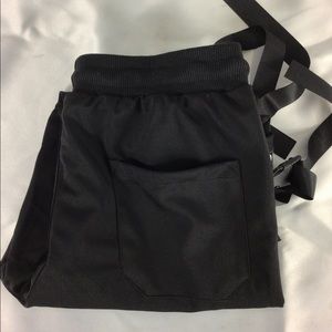 JOGGERS WITH ZIPPER POCKETS, BLK